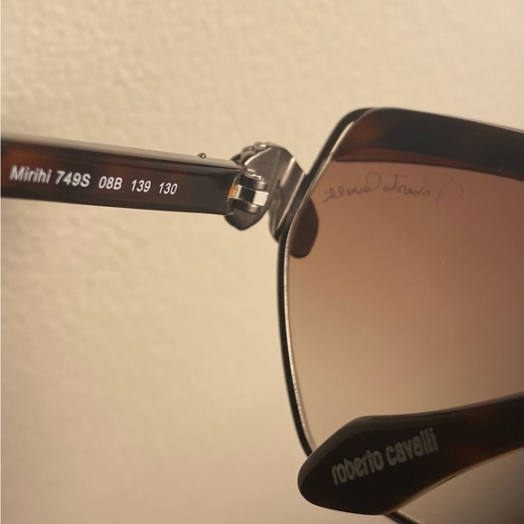 Roberto Cavalli Mirihi snake sunglasses w/ dust pouch & case | Made in Italy - Picture 5 of 12